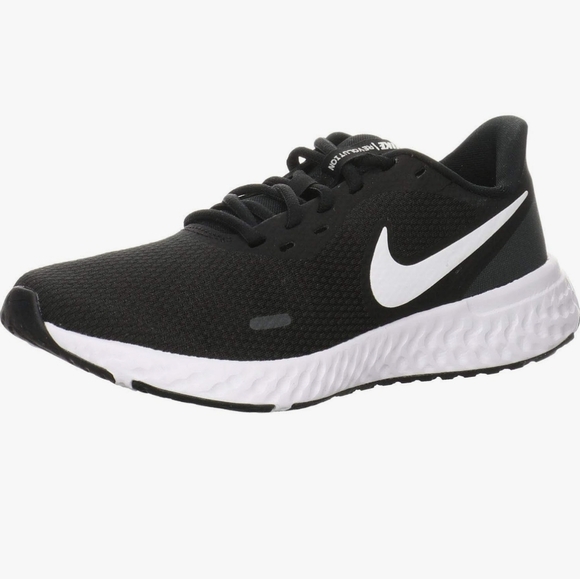 NIKE Men's Revolution 5 Running Shoes Black White Size 9 - Picture 12 of 12
